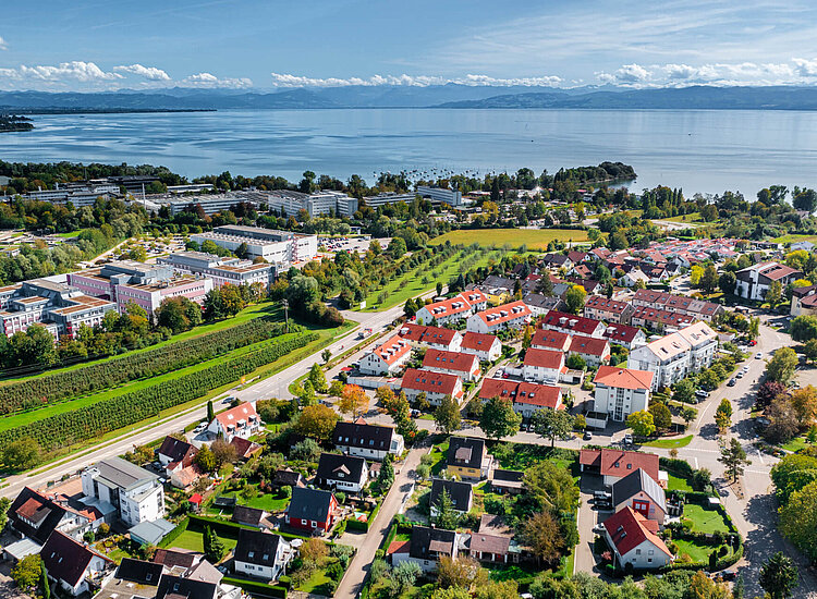 Luftbild Siedlung 18 Immenstaad