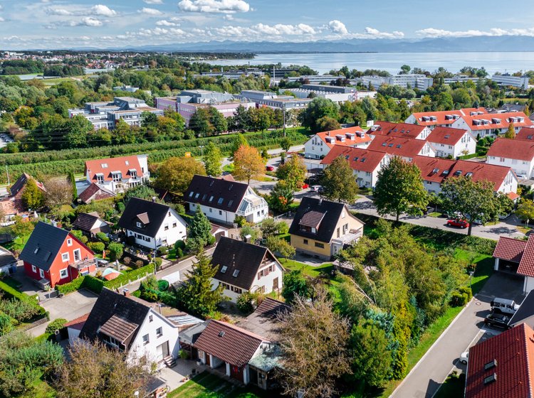 Luftbild Siedlung 18 Immenstaad Luftbild Siedlung 18 Immenstaad