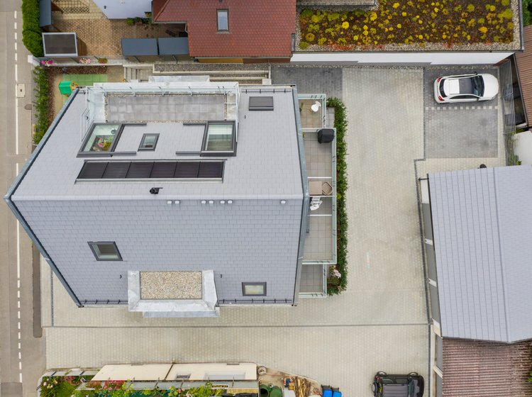 Vogelperspektive Bauprojekt Teuringerstraße Friedrichshafen Vogelperspektive Bauprojekt Teuringerstraße Friedrichshafen