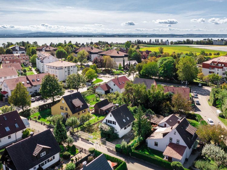 Luftbild Siedlung 18 Immenstaad Luftbild Siedlung 18 Immenstaad